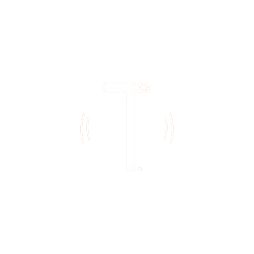logo en blanc